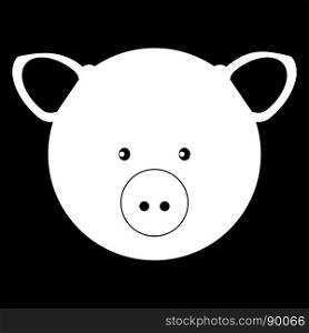 Pig head icon .. Pig head icon .