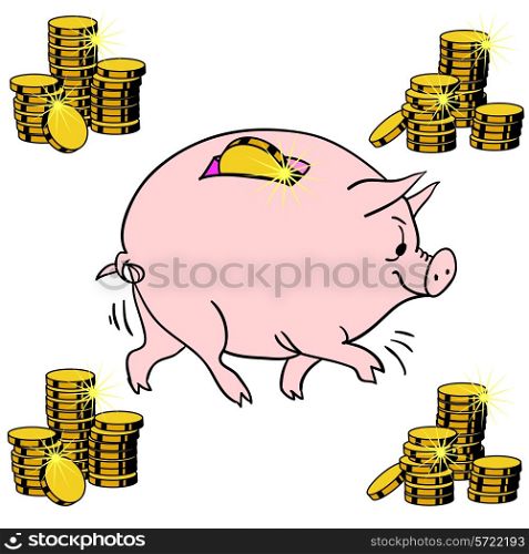 Pig piggy bank