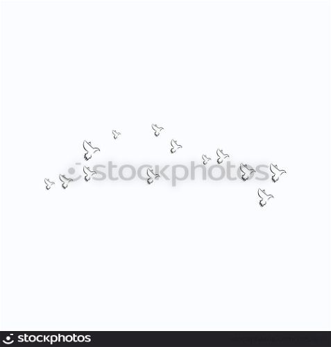 pigeon logo stock illustration design