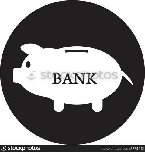 Piggy bank icon