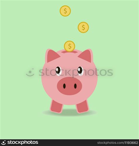 Piggy bank icon. Saving money icon vector. Piggy bank icon. Saving money icon