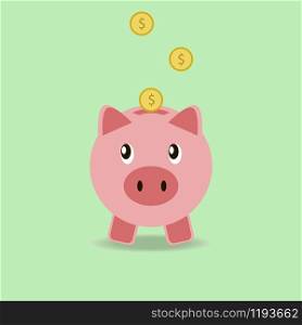 Piggy bank icon. Saving money icon vector. Piggy bank icon. Saving money icon