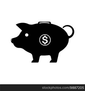 Piggy Bank Icon vector illustration symbol design