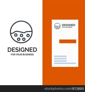 Pigment, Skin, Skin Care, Skin, Skin Protection Grey Logo Design and Business Card Template