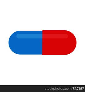 Pill care illness medicine symbol medical tablets pharmacy flat icon