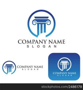 Pillar Logo and symbol vector