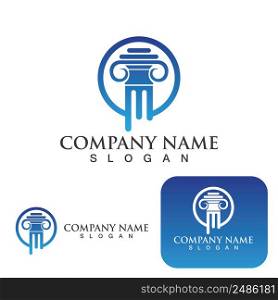 Pillar Logo and symbol vector