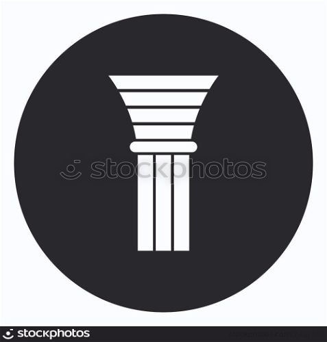pillar logo stock vektor template