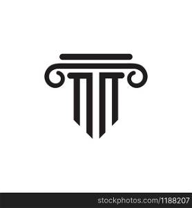 Pillar Logo Template,Column Vector Illustration