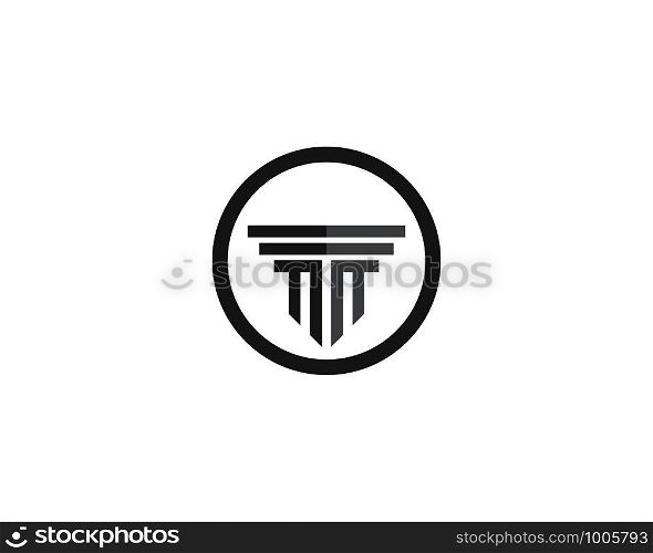 Pillar Logo vector Template