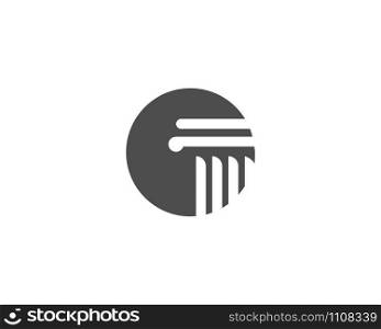 Pillar Logo vector Template