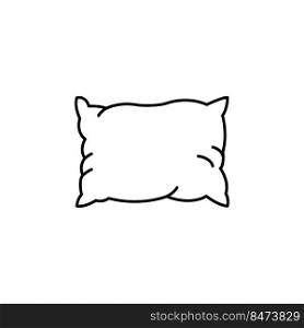 pillow icon logo vector design template