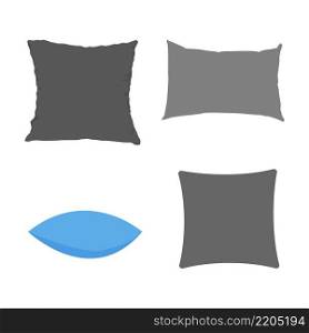 Pillow icon vector illustration flat design