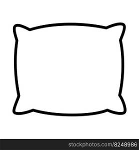 Pillow Line icon.