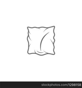 Pillow Vector Illustration design Logo template