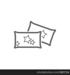 Pillow Vector Illustration design Logo template