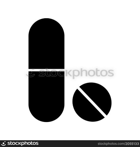 Pills icon. Pharmacology concept. Medicine backdrop. Black silhouette. Health care. Vector illustration. Stock image. EPS 10.. Pills icon. Pharmacology concept. Medicine backdrop. Black silhouette. Health care. Vector illustration. Stock image.