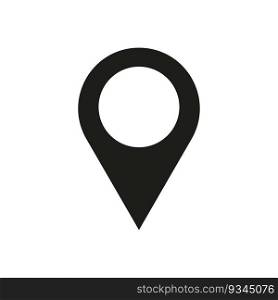 Pin icon. Location sign. Navigation map, gps, direction, place, compass, contact, search concept. Vector illustration. Stock image. EPS 10.. Pin icon. Location sign. Navigation map, gps, direction, place, compass, contact, search concept. Vector illustration. Stock image.