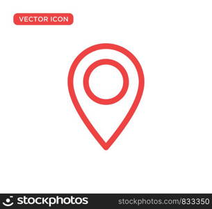 Pin Location Mark Sign Icon Vector Illustration