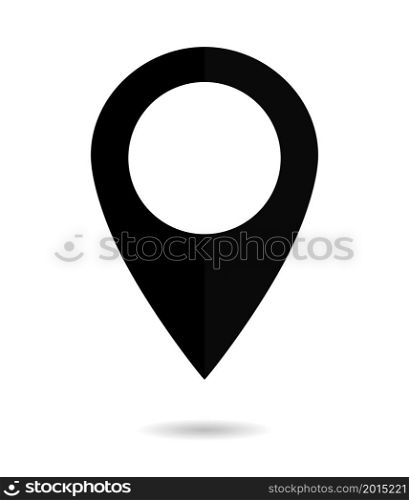 Pin of map. Icon of drop pin. Place of location. Black gps marker. Geo point for position and navigation. Pinpoint place on map. Symbol of travel and direction for app. Landmark for city. Vector.. Pin of map. Icon of drop pin. Place of location. Black gps marker. Geo point for position and navigation. Pinpoint place on map. Symbol of travel and direction for app. Landmark for city. Vector