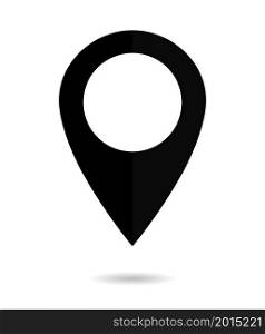 Pin of map. Icon of drop pin. Place of location. Black gps marker. Geo point for position and navigation. Pinpoint place on map. Symbol of travel and direction for app. Landmark for city. Vector.. Pin of map. Icon of drop pin. Place of location. Black gps marker. Geo point for position and navigation. Pinpoint place on map. Symbol of travel and direction for app. Landmark for city. Vector