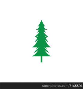pine tree icon template vector