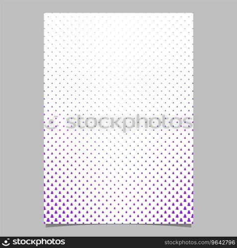 Pine tree pattern brochure background design Vector Image