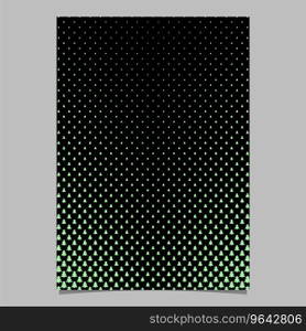 Pine tree pattern brochure background design Vector Image
