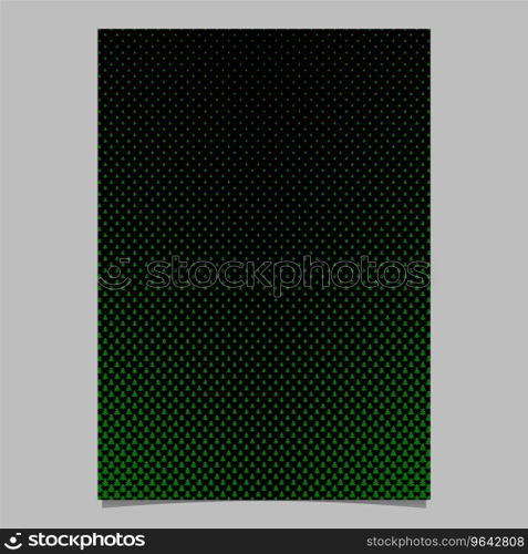 Pine tree pattern brochure background design Vector Image