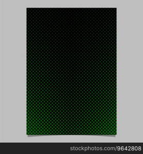 Pine tree pattern brochure background design Vector Image
