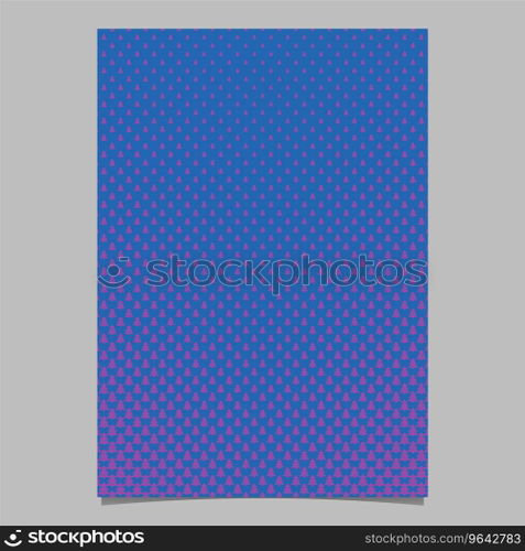 Pine tree pattern page background design Vector Image