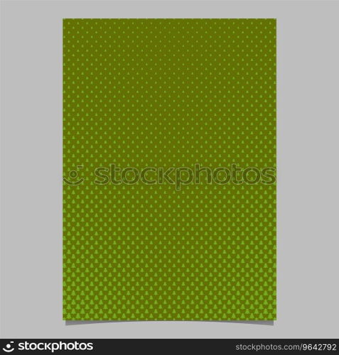 Pine tree pattern page background design Vector Image