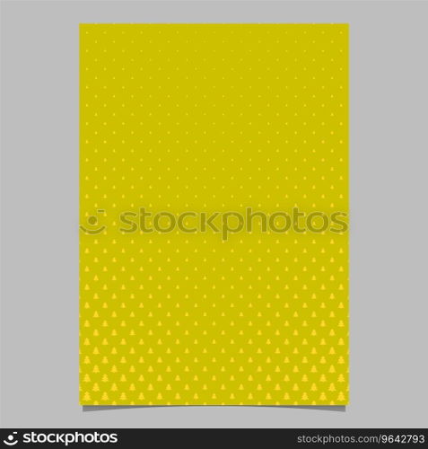Pine tree pattern page background design Vector Image