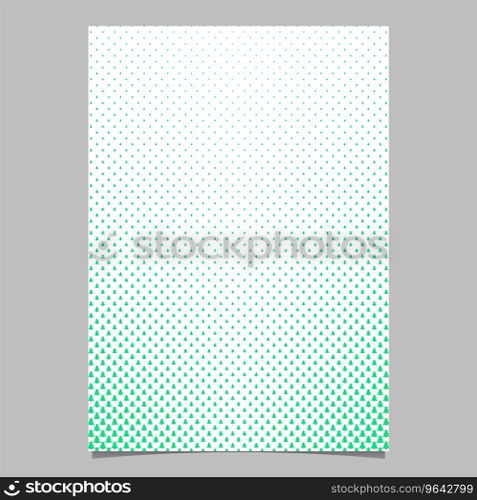 Pine tree pattern page background design Vector Image
