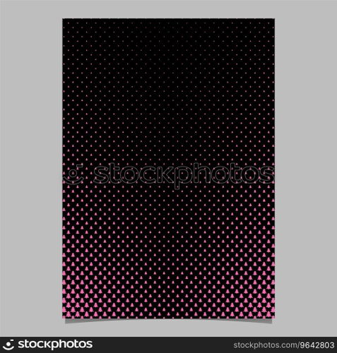 Pine tree pattern page background design Vector Image