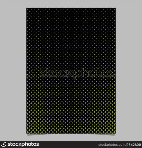 Pine tree pattern page background design Vector Image
