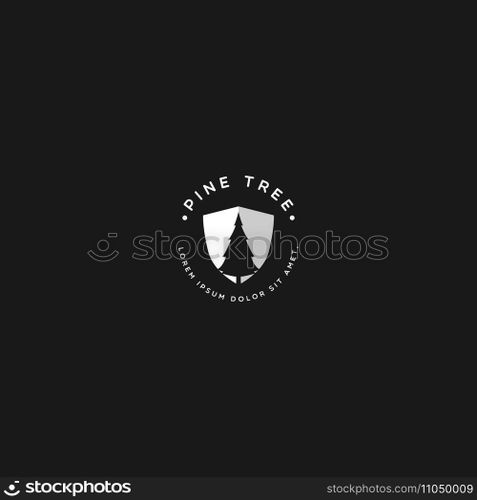 pine tree vector