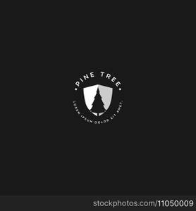 pine tree vector
