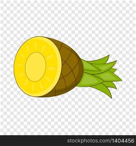 Pineapple icon. Cartoon illustration of pineapple vector icon for web. Pineapple icon, cartoon style