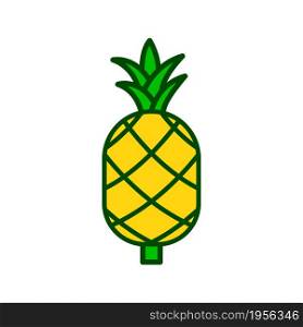Pineapple Icon Illustration