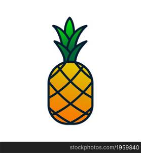 Pineapple Icon Trendy Style