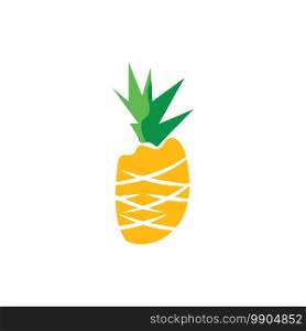 pineapple icon vector illustration design template