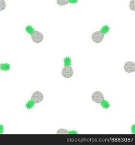 Pineapple jam pattern seamless background texture repeat wallpaper geometric vector. Pineapple jam pattern seamless vector