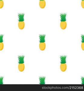 Pineapple pattern seamless background texture repeat wallpaper geometric vector. Pineapple pattern seamless vector