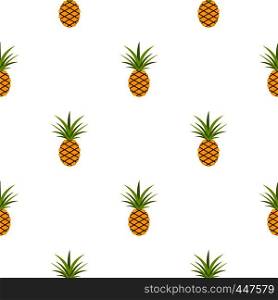 Pineapple pattern seamless for any design vector illustration. Pineapple pattern seamless