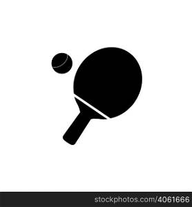 ping-pong icon logo vector design template
