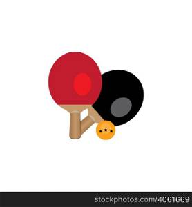 ping-pong icon logo vector design template