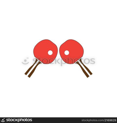 pingpong design illustration icon logo templat