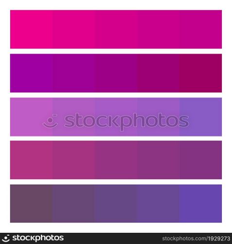 Pink and purple color palette. Creative concept. Art design. Interior decor element. Vector illustration. Stock image. EPS 10.. Pink and purple color palette. Creative concept. Art design. Interior decor element. Vector illustration. Stock image.