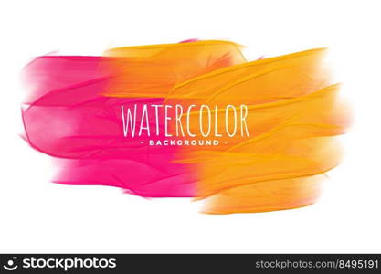 pink and yellow watercolor texture background